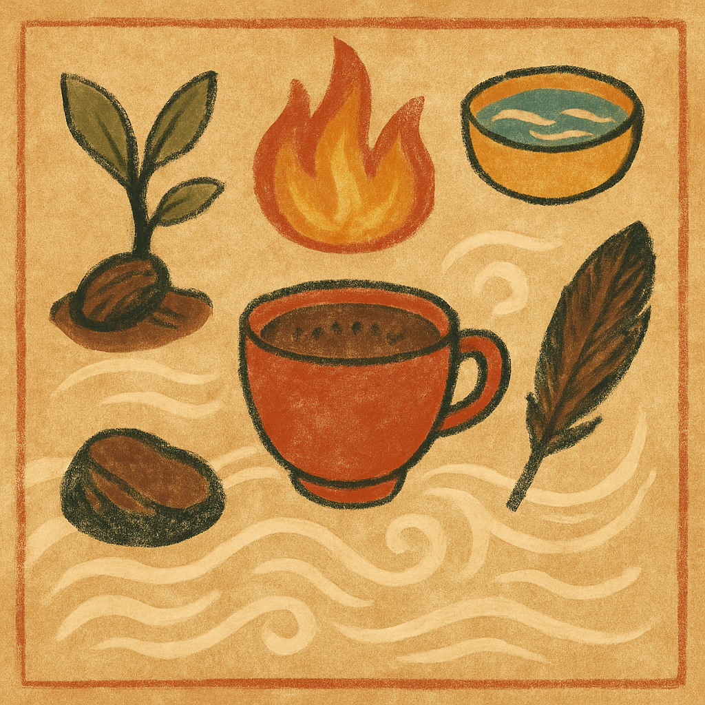 Dancing with the Elements: A Cacao Ritual to Harmonise Earth, Fire, Water, and Air